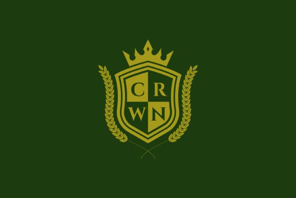 Heraldic Logo Crown Shield Laurel Wreath: A Versatile Emblem for Modern Branding
