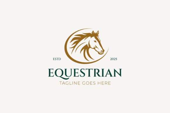 Horse Logo Head Stallion Equine Face: A Design Asset for Modern Brand Identity