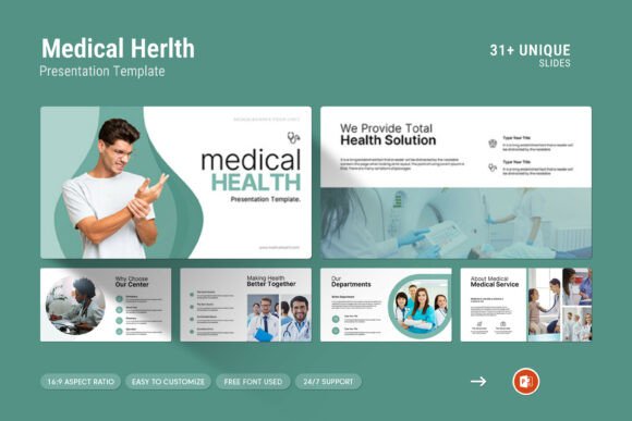 Medical Health PowerPoint Template: Professional Presentations Made Simple