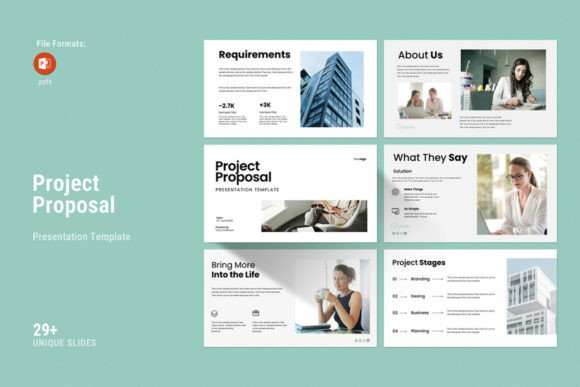 Porject Proposal PowerPoint Template