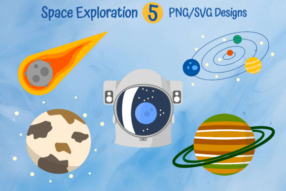 Space Galaxy Clipart That Brings Cosmic Creativity Down to Earth